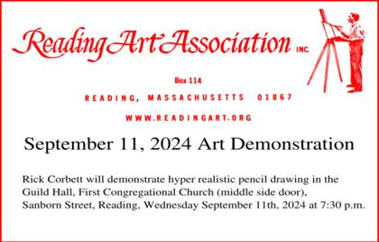 πΌοΈ Reading Art Association Art Demonstration Today