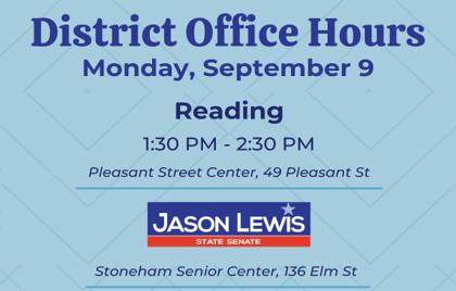 ๐ Senator Jason Lewis Office Hours Today