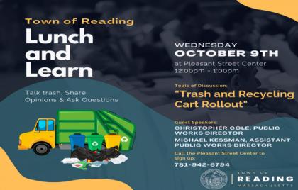 🚮 Lunch and Learn! Trash & Recycling Cart Rollout