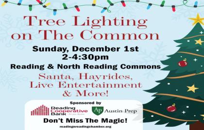 π Tree Lighting on the Common Today 2-4:30pm