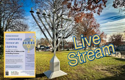 π Community Menorah Lighting β Live Stream