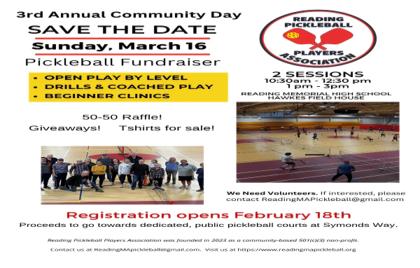 🏓 3rd Annual Community Pickleball Day