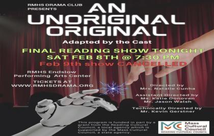🎭 RMHS Drama Club Presents “An Unoriginal Original”