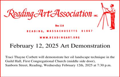 🖼️ Reading Art Association Demonstration Tonight