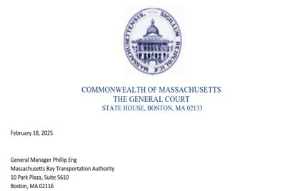 🏛️ Reading Delegation Sends Letter to the MBTA