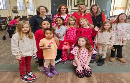 💘 Joshua Eaton Students Deliver Valentine’s Cards to Senior Living Community