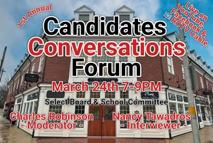๐๏ธ 1st Annual Candidate Conversations Forum Tonight 7-9PM