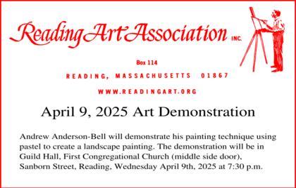๐จ Reading Art Association April 9 Painting Demonstration