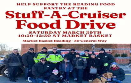 🥫 Stuff-A-Cruiser Food Drive at 10:30AM