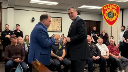 ๐ Itโs Official, Richard Nelson is Readingโs New Fire Chief