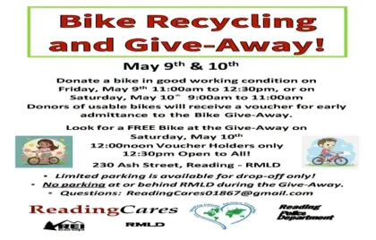 π² Bike Recycling and Give-Away Today