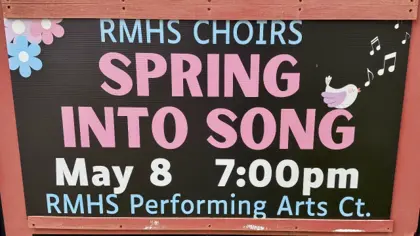 ๐ถ RMHS Choirs Spring Into Song Tonight 7PM
