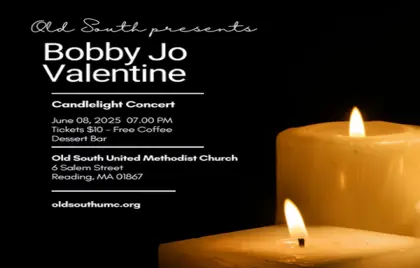 🕯️ Bobby Jo Valentine Candlelight Concert at Old South Tonight at 7pm