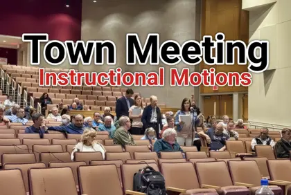 π April/May 2025 Town Meeting Instructional Motions