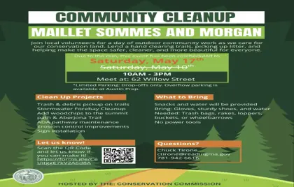 🚮 Maillet, Sommes & Morgan Community Cleanup Today 10am-3pm