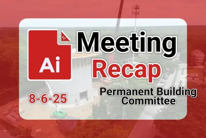 ποΈ Permanent Building Committee 8-6-25 AI Recap