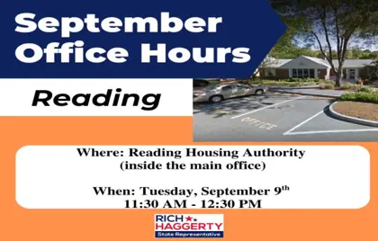 🕦 State Representative Richard Haggerty Office Hours Today