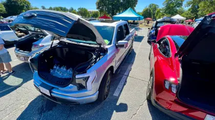 ๐ RMLD Electric Vehicle Show at Wilmington Farmers Market on August 24