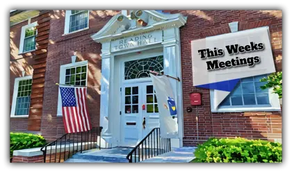 🗓️ This Week in Meetings 9/15 – 9/19
