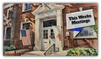 🗓️ This Week in Meetings 9/8 – 9/12
