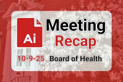π©Ί Board of Health 10-9-25 AI Recap