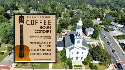 ๐ต Old Southโs Community Coffee House โ November 15th at 7:30 pm