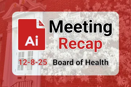 π©Ί Board of Health 12-8-25 AI Recap