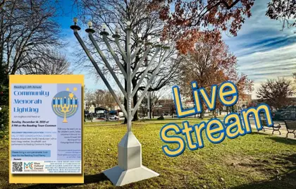 ๐ Community Menorah Lighting โ Live Stream