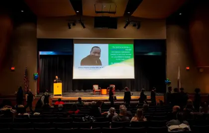 🕊️ Community Gathers at RMHS for Martin Luther King Jr. Day