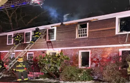 🔥 Reading Police and Fire Departments Respond to Three-Alarm Fire on James Road; Firefighter and Resident Injured