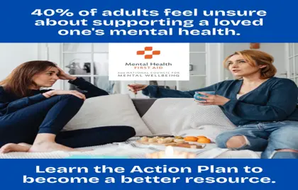 ⛑️ Get Trained in Mental Health First Aid