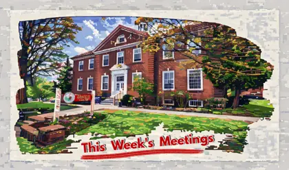 🗓️ This Week in Meetings 3/16 – 3/20