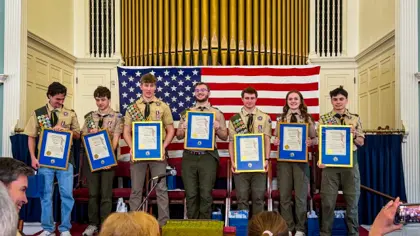 ⚜️ Troop 702 Welcomes 7 New Eagle Scouts