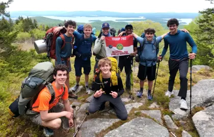 ⚜️Reading Troop 702 Scouts train for 9-day trek through New Mexico Wilderness