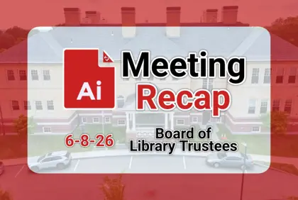 ๐ Board of Library Trustees 6-8-26 AI Recap