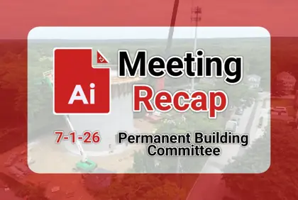 ๐๏ธ Permanent Building Committee 7-1-26 AI Recap