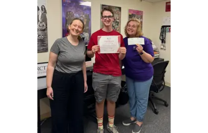 📺 RCTV Awards Annual Scholarship to Outstanding Student Intern, Ben Goldlust