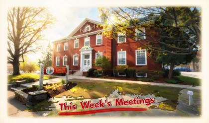 🗓️ This Week in Meetings 7/20 – 7/24