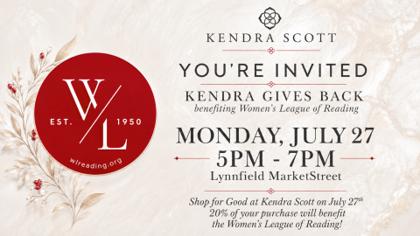 🛍️ Women’s League of Reading Hosts Kendra Scott Shopping Fundraiser Tonight