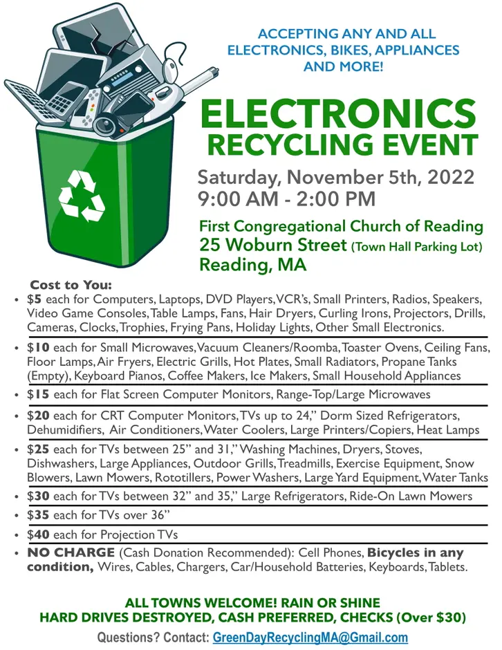 Reading Recycling Event