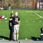 Rockets Quarterback James Murphy after his final incomplete pass of the year.