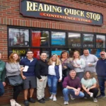 Reading Quickstop Powerball Winners with store owner, Dan Dewer