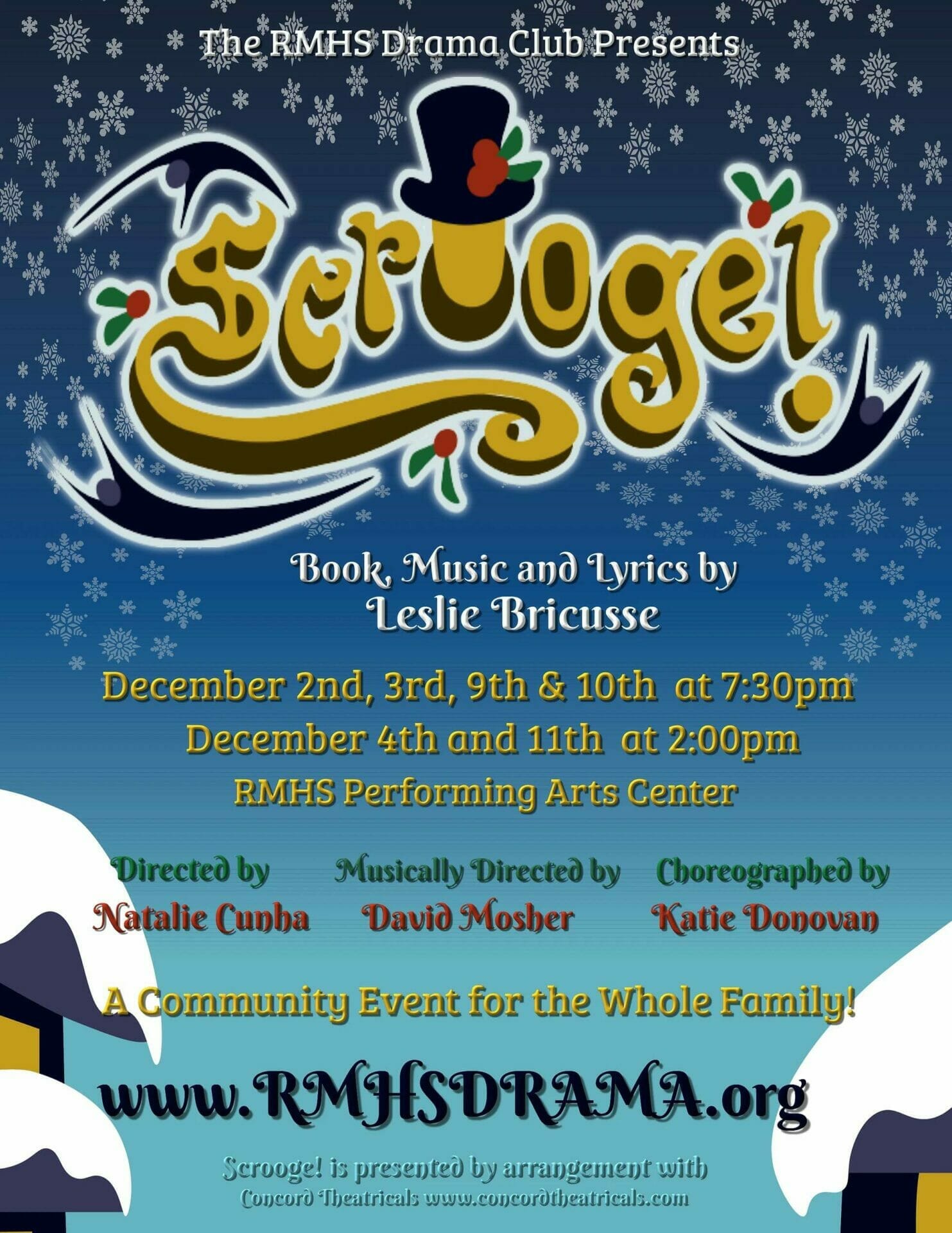 Scrooge RMHS Drama Club