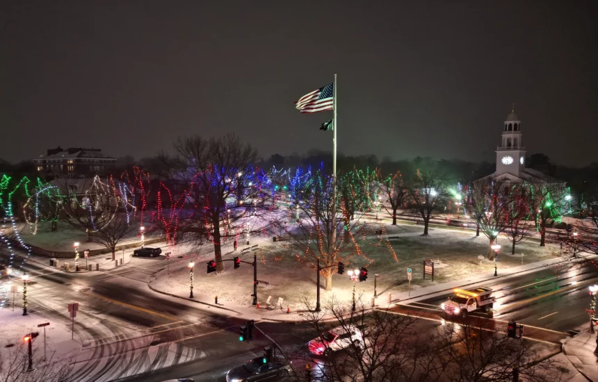 Reading MA First Snowfall 12-11-22