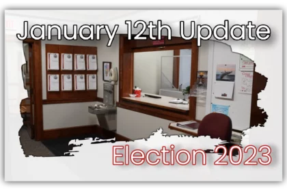 January 12 Election Update Reading MA