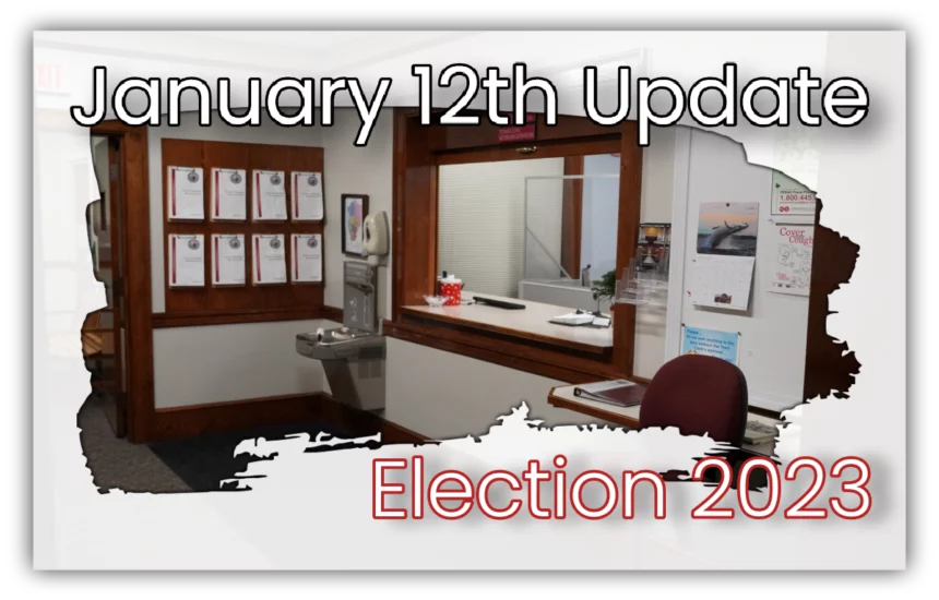 January 12 Election Update Reading MA