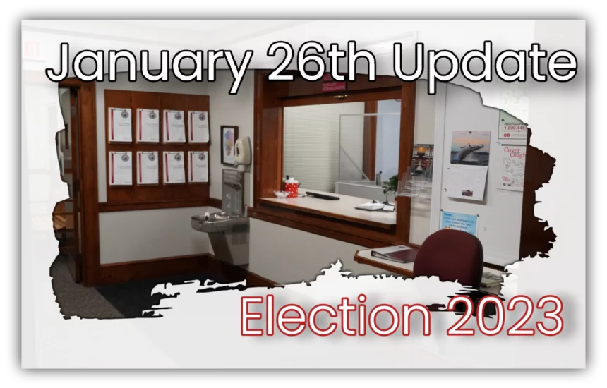 January 26 Election Update Reading MA