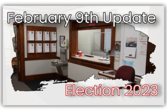 February 9th Election Update Reading, MA