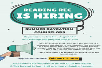 Reading Rec Hiring