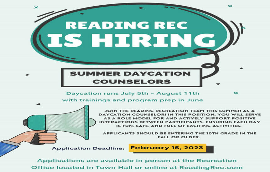 Reading Rec Hiring